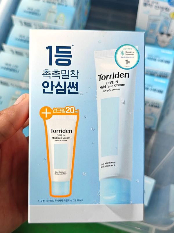 Torriden Dive In Mild Sun Cream SPF50+ PA++++ 60+20ml