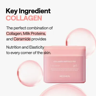 Mediheal collagen ampoule pad 100 ширхэг