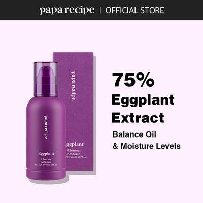 Papa recipe Eggplant clearing Ampoule 150ml