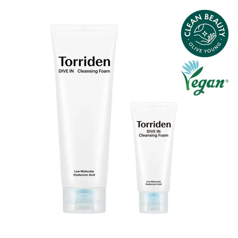 Torriden Dive In Cleansing Foam 150+30ml pack