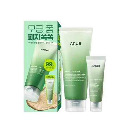 Anua Heartleaf Quercetinol Pore Deep Cleansing Foam 150+25ml