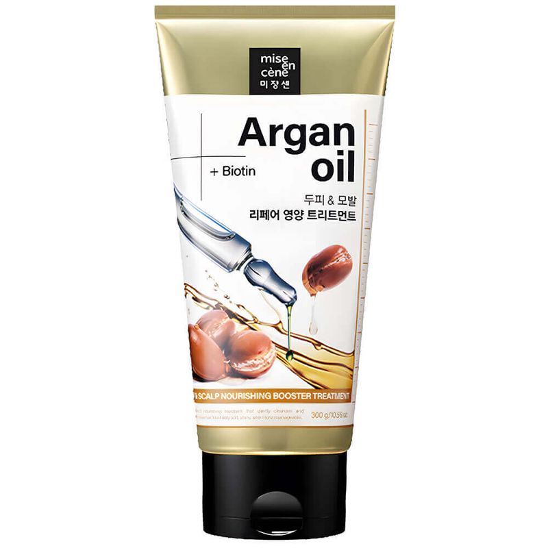 Mise En Scene Argan Oil Hair&amp;Scalp Nourishing Booster Treatment 300g
