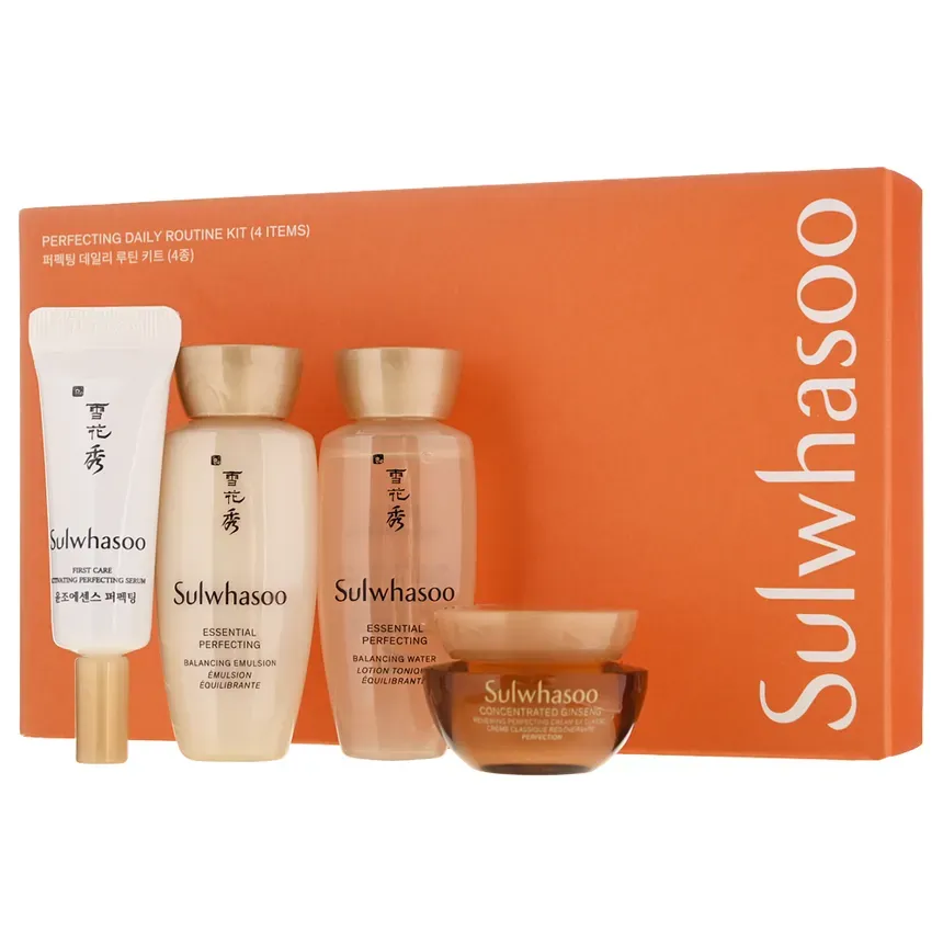 Sulwhasoo Perfecting Daily Routine Kit 4 items