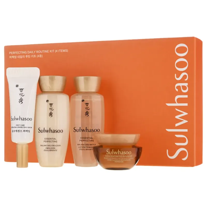 Sulwhasoo Perfecting Daily Routine Kit 4 items