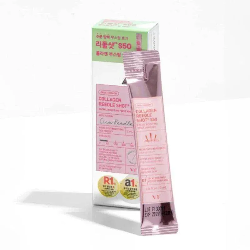VT Reedle Shot S50 Facial Collagen Boosting First Ampoule 2ml*6ea