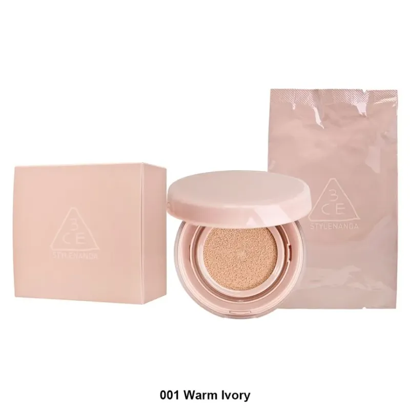3CE glow cushion 001 warm ivory