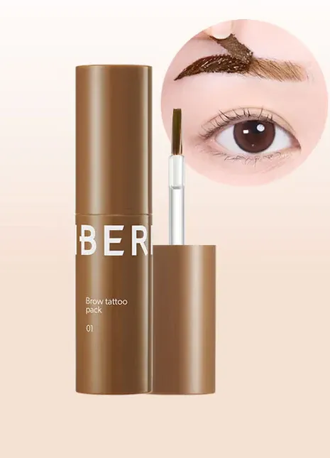 Berrisom Brow Tattoo Pack 01 Natural Brown 3g
