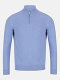 Benetti Henry Sky Blue Waffle Knit