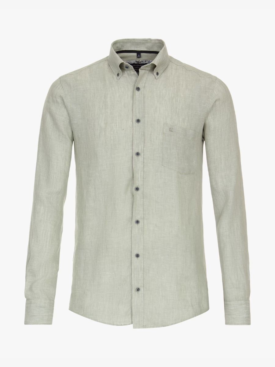 Casa Moda Long Sleeve Linen Shirt