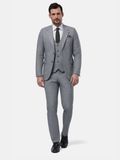 Benetti Prague Silver Grey 3 Piece Suit