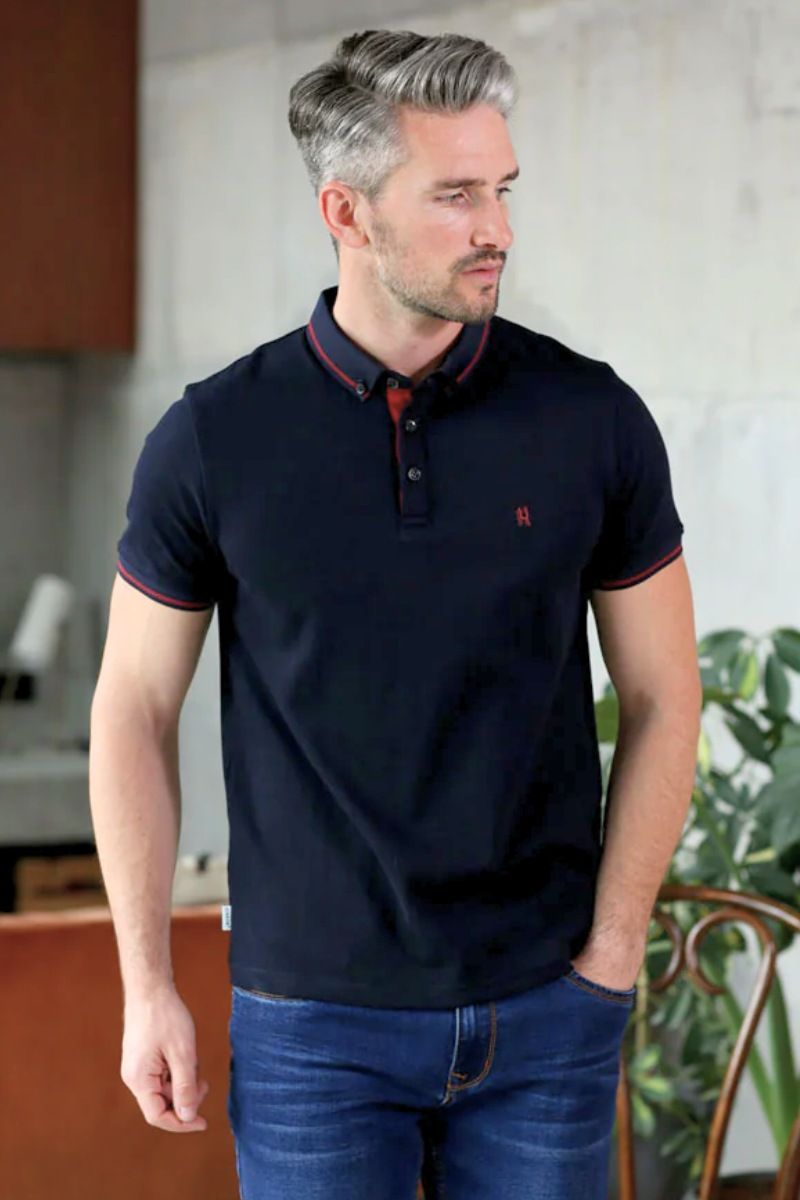 Kenrow Dorian Polo Shirt Navy