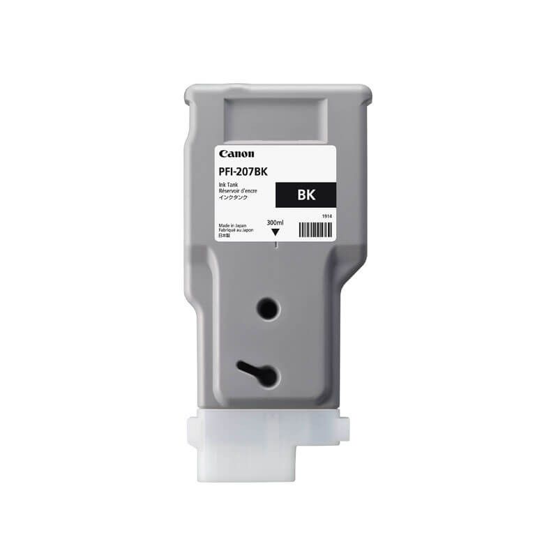 Original Canon Ink tank (black) PFI-207 BK Ink Cartridge