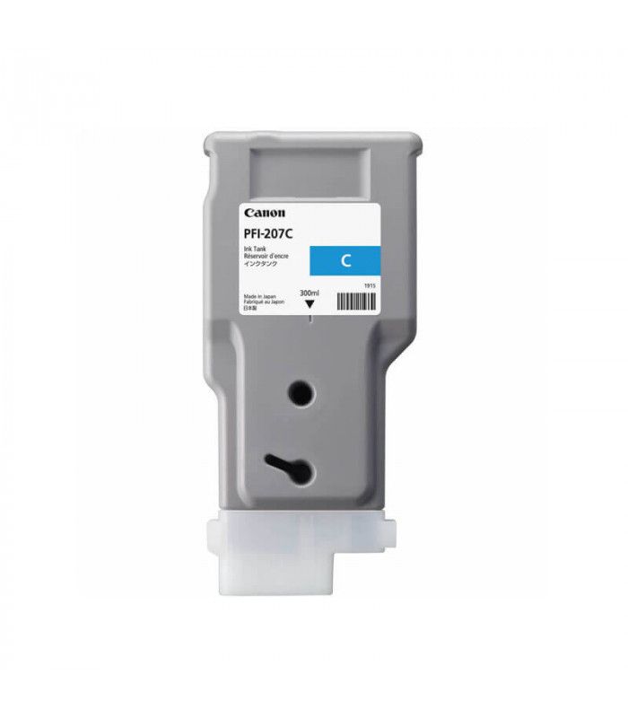 Original Canon Ink tank (cyan) PFI-207 C Ink Cartridge
