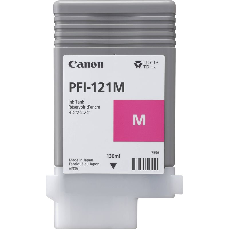 Original Canon PFI-121 Magenta Ink Cartridge