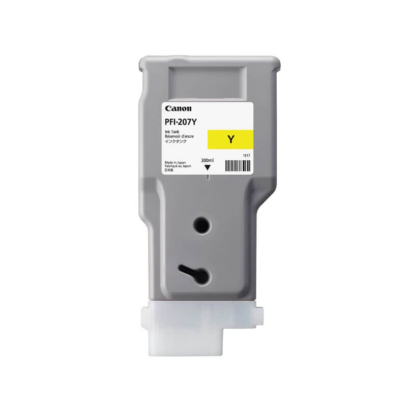Original Canon Ink tank (yellow) PFI-207 Y Ink Cartridge