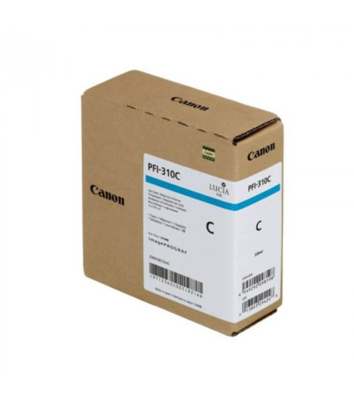 Original Canon PFI-310 Cyan Ink Cartridge