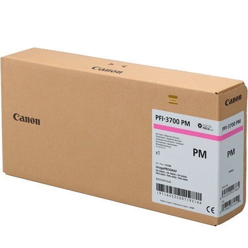 Original Canon PFI-3700 Photo Magenta Ink Cartridge