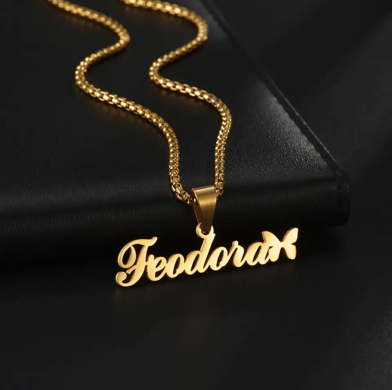 Stainless Steel Customized Name Necklaces