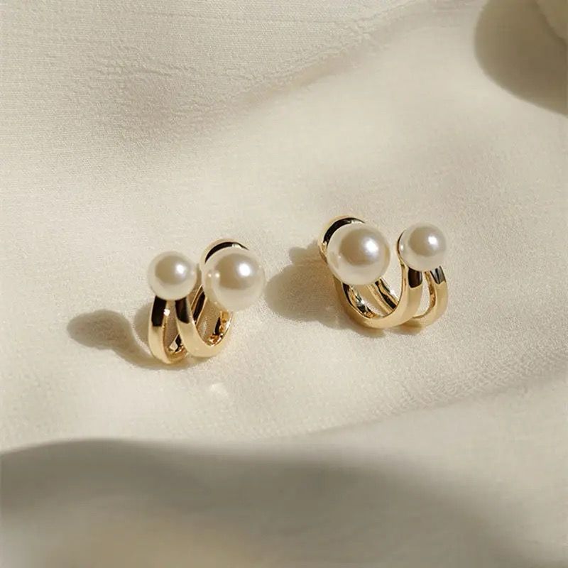 Pearl Twist Earring