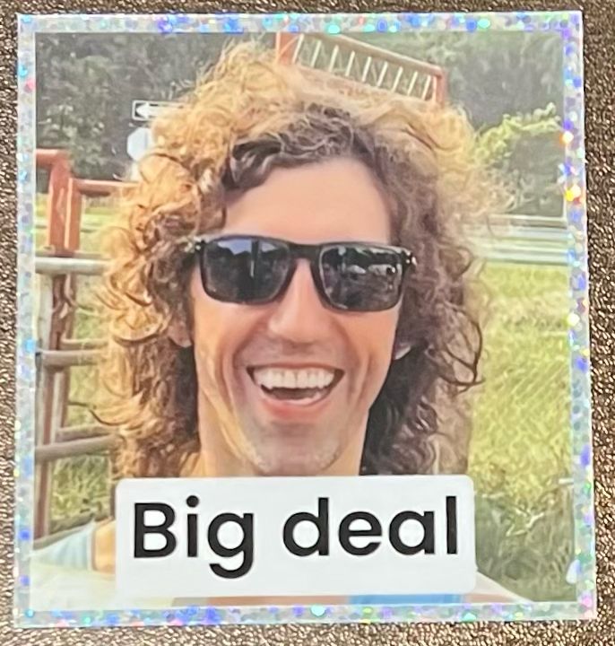Big Deal Kondra Glitter Decal