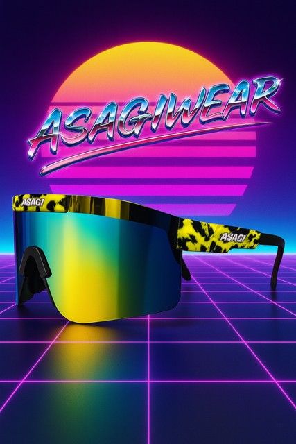 Viper style Mirrored Sunglasses