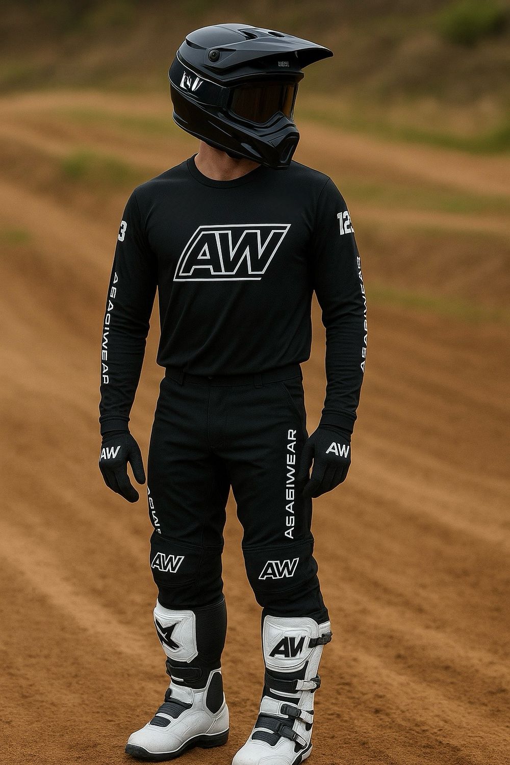 Midnight All Black Adult Gear Set