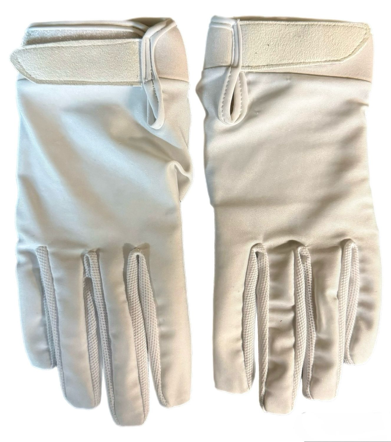 Solid White Super Stretch Youth Glove