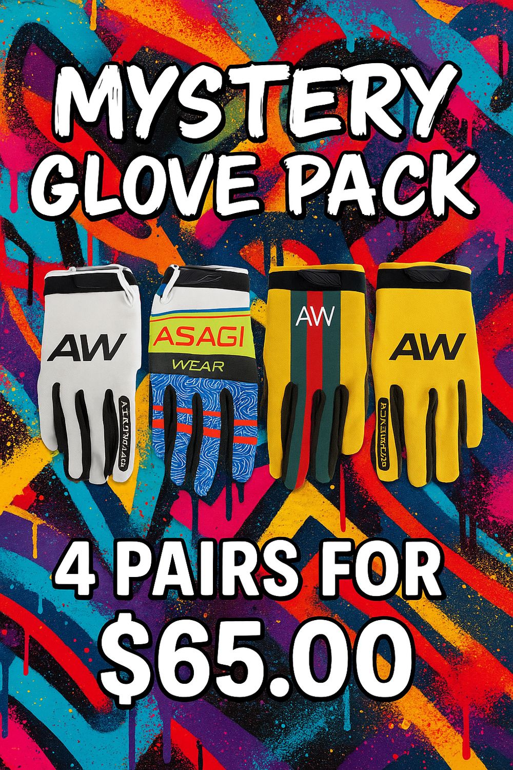 Mystery Glove 4 Pack