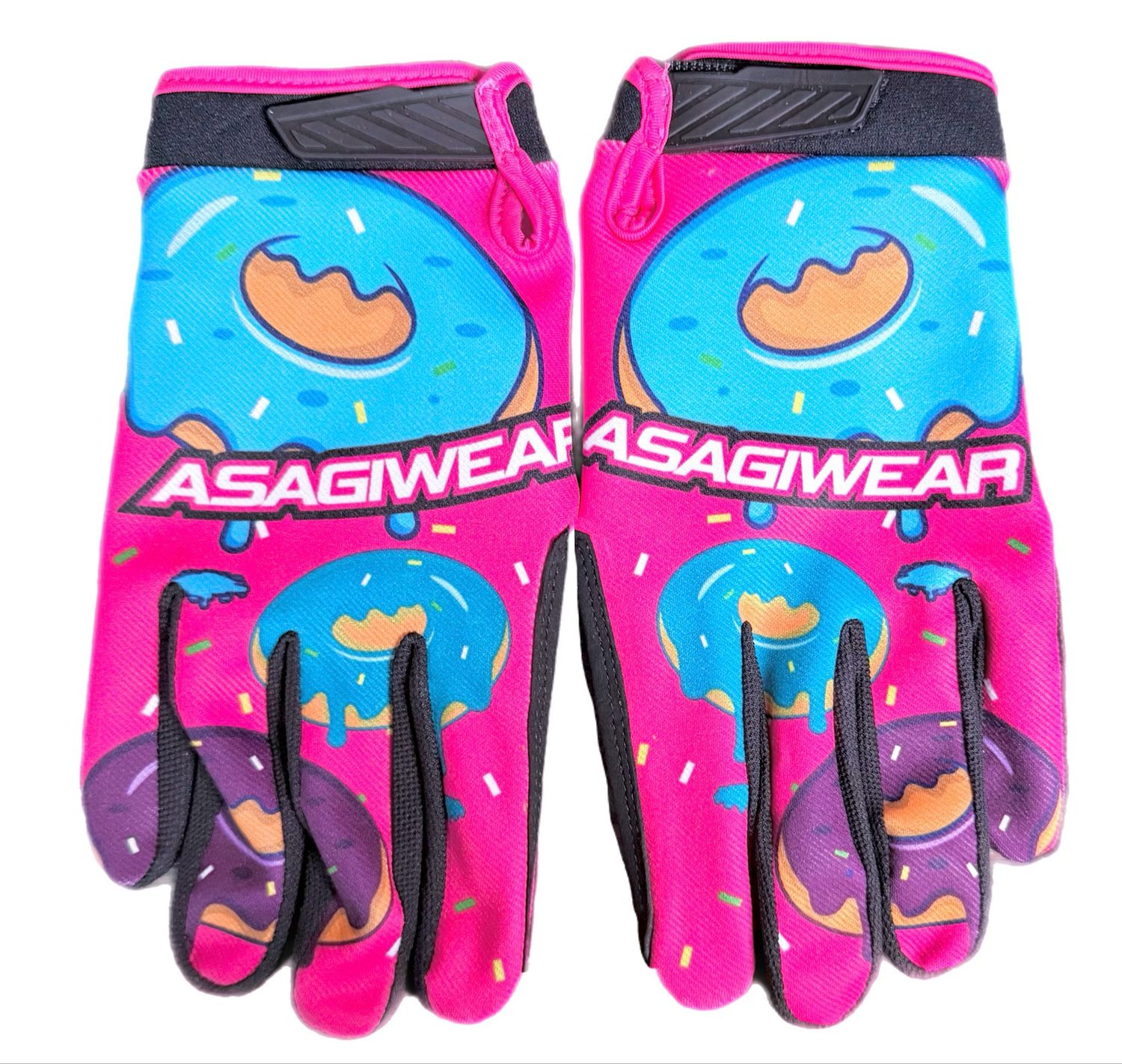 Pink Donut Stay Strapped Adult Glove