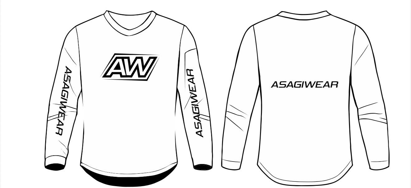 Solid White Adult Jersey