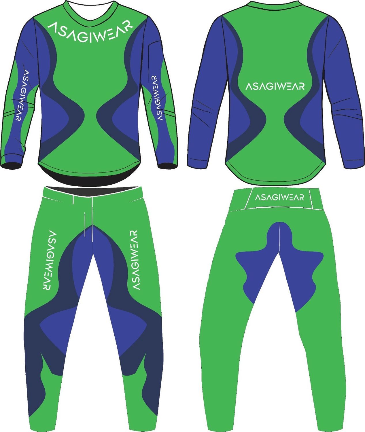 Current Series Green Youth Gear Set