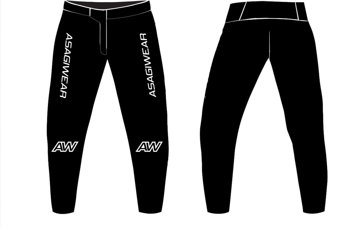 Midnight All Black Youth Pants Only