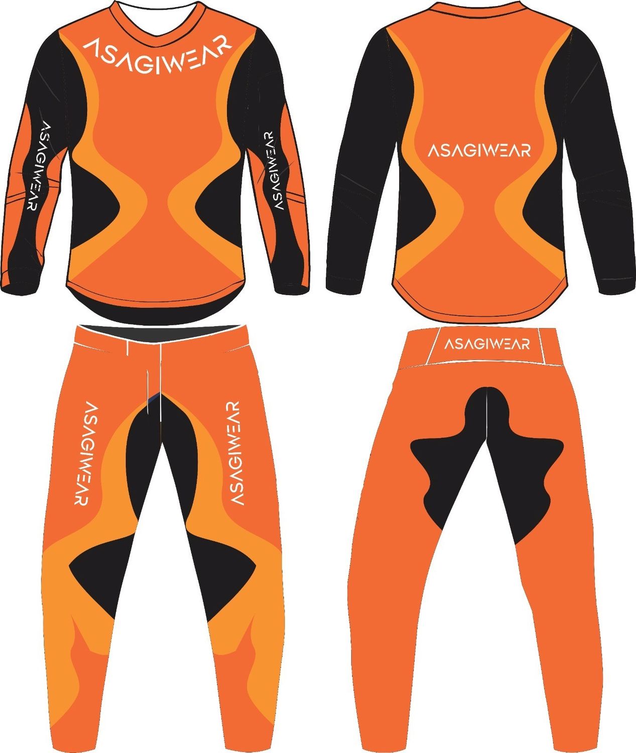 Current Series Orange Gear Set