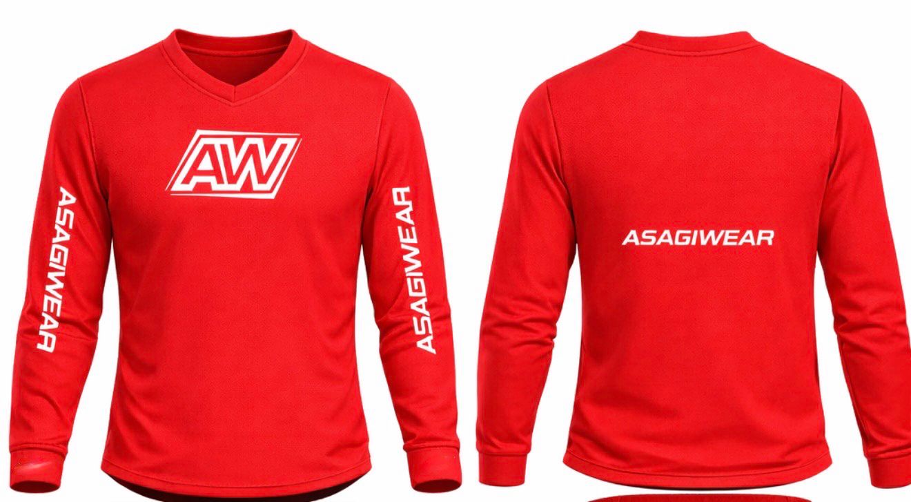 Solid Red Youth Jersey