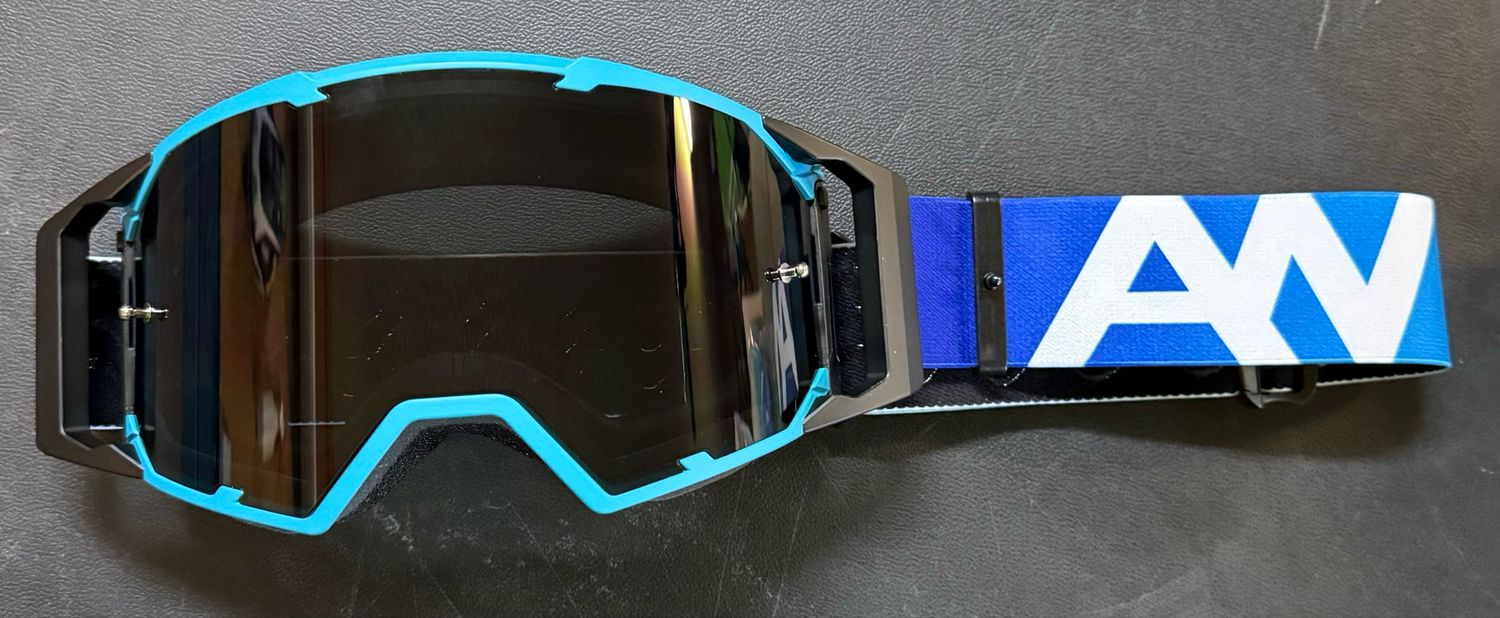 AW Race Blue Goggles