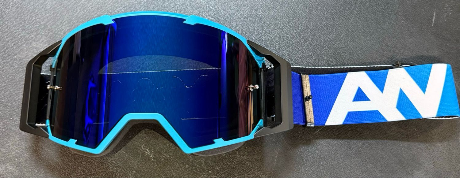 AW Race Blue Goggles