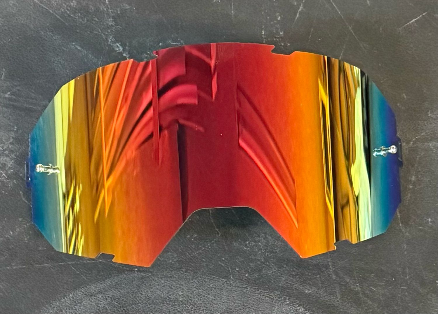 AW Red mirrored goggle lenses