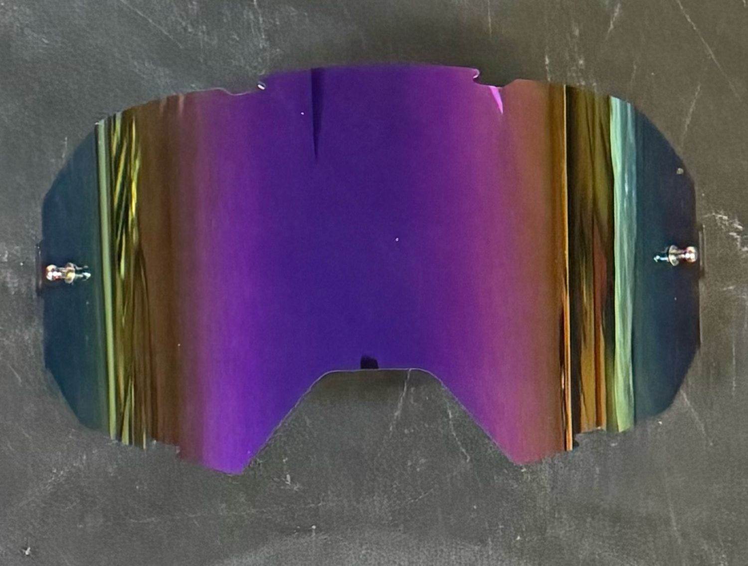 AW Purple mirrored goggle lenses