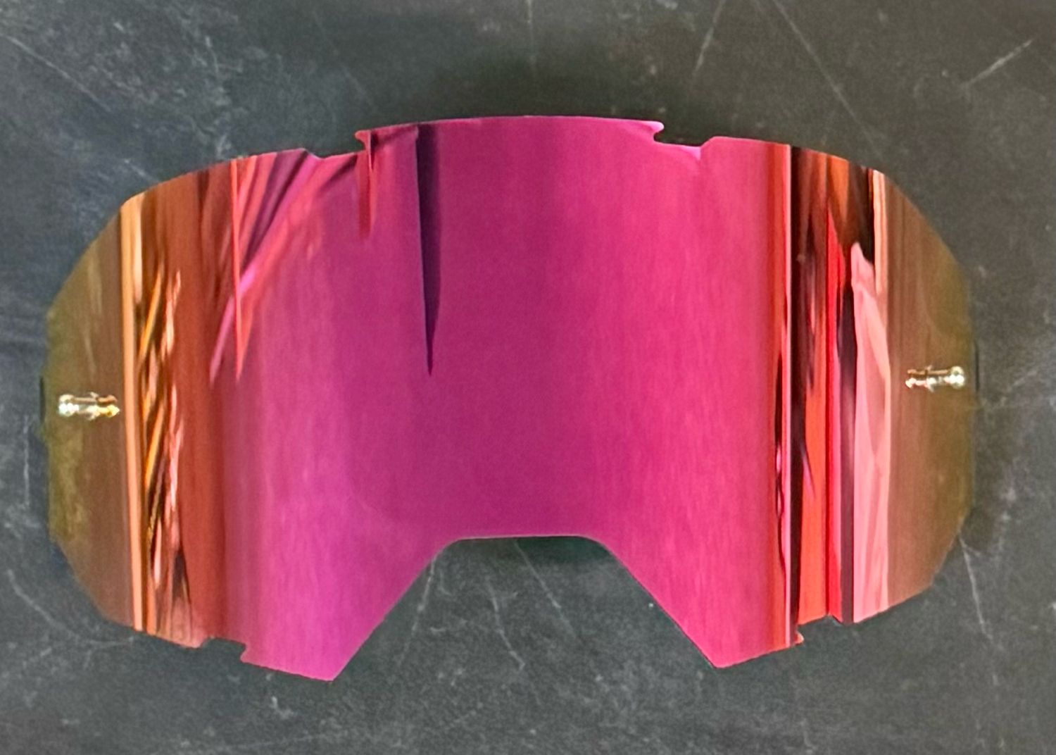 AW Pink mirrored goggle lenses