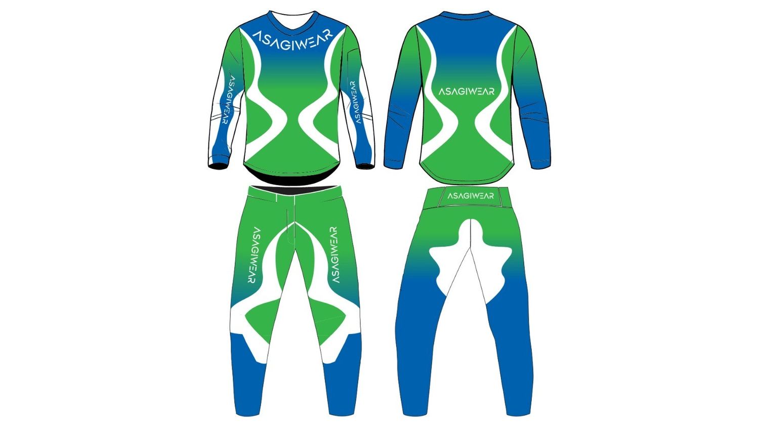 Current Series Green Surge Youth Gear Set