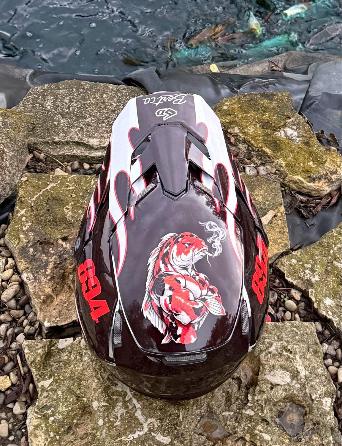 Bert Co Helmet Wrap and Goggle Package