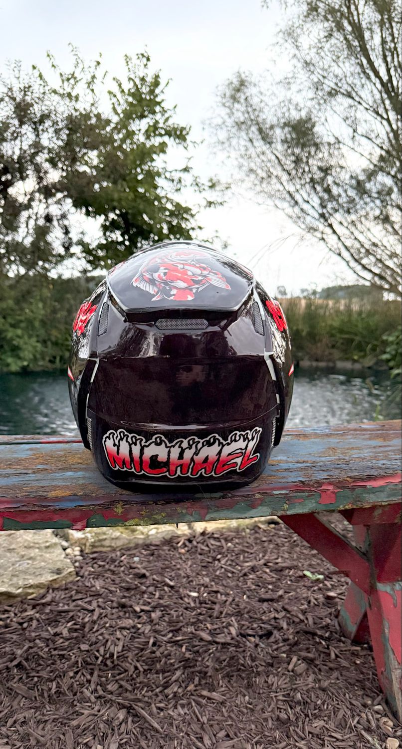 Bert Co Helmet Wrap and Goggle Package
