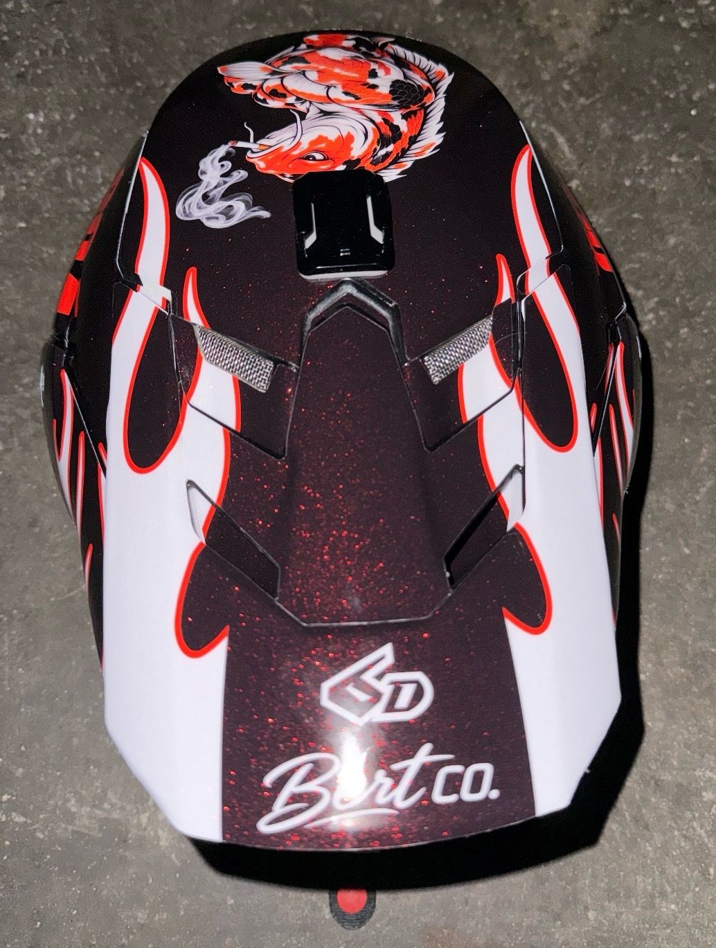 Bert Co Helmet Wrap and Goggle Package