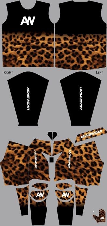 Wild Series Leopard Youth Gear Set