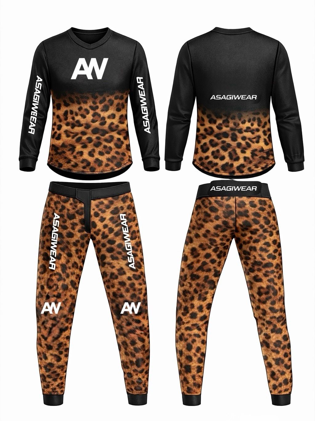 Wild Series Leopard Youth Gear Set