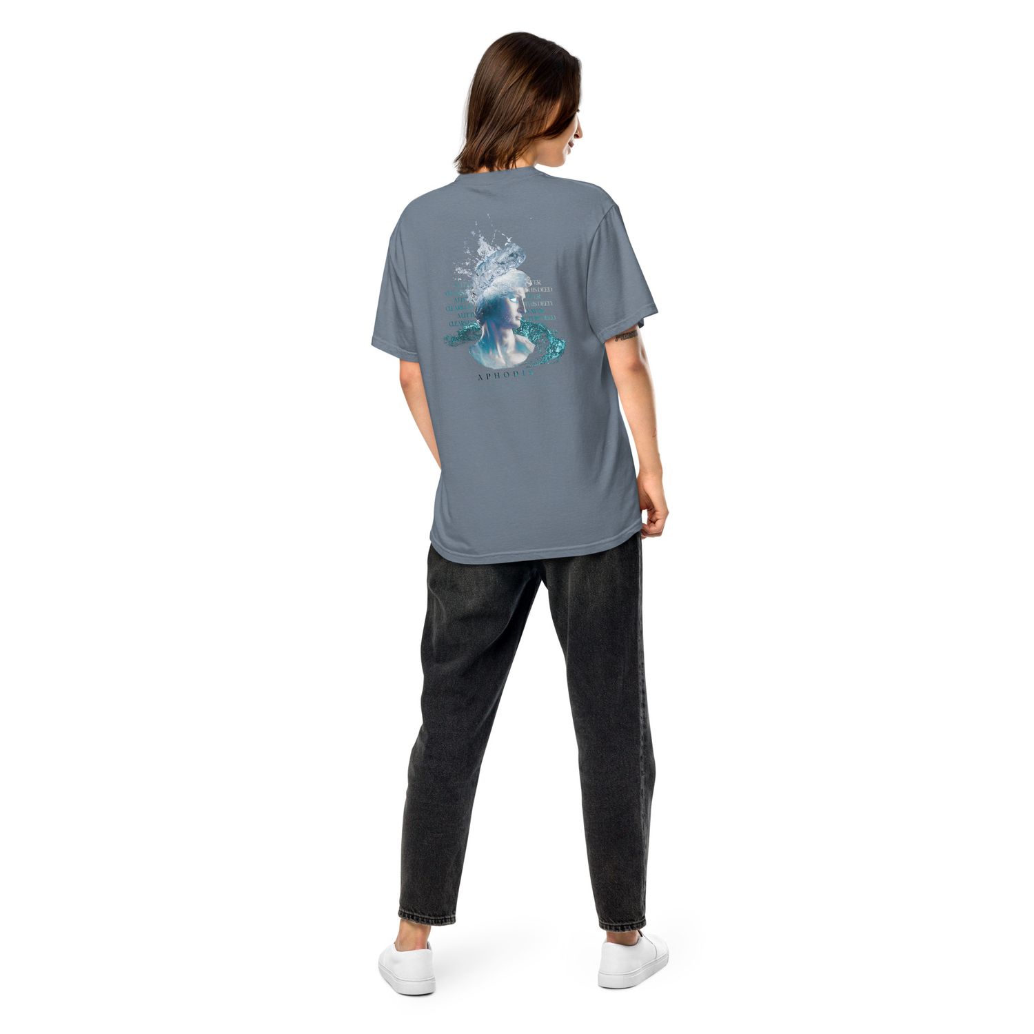 Unisex garment-dyed heavyweight t-shirt Aphodis Poseidon