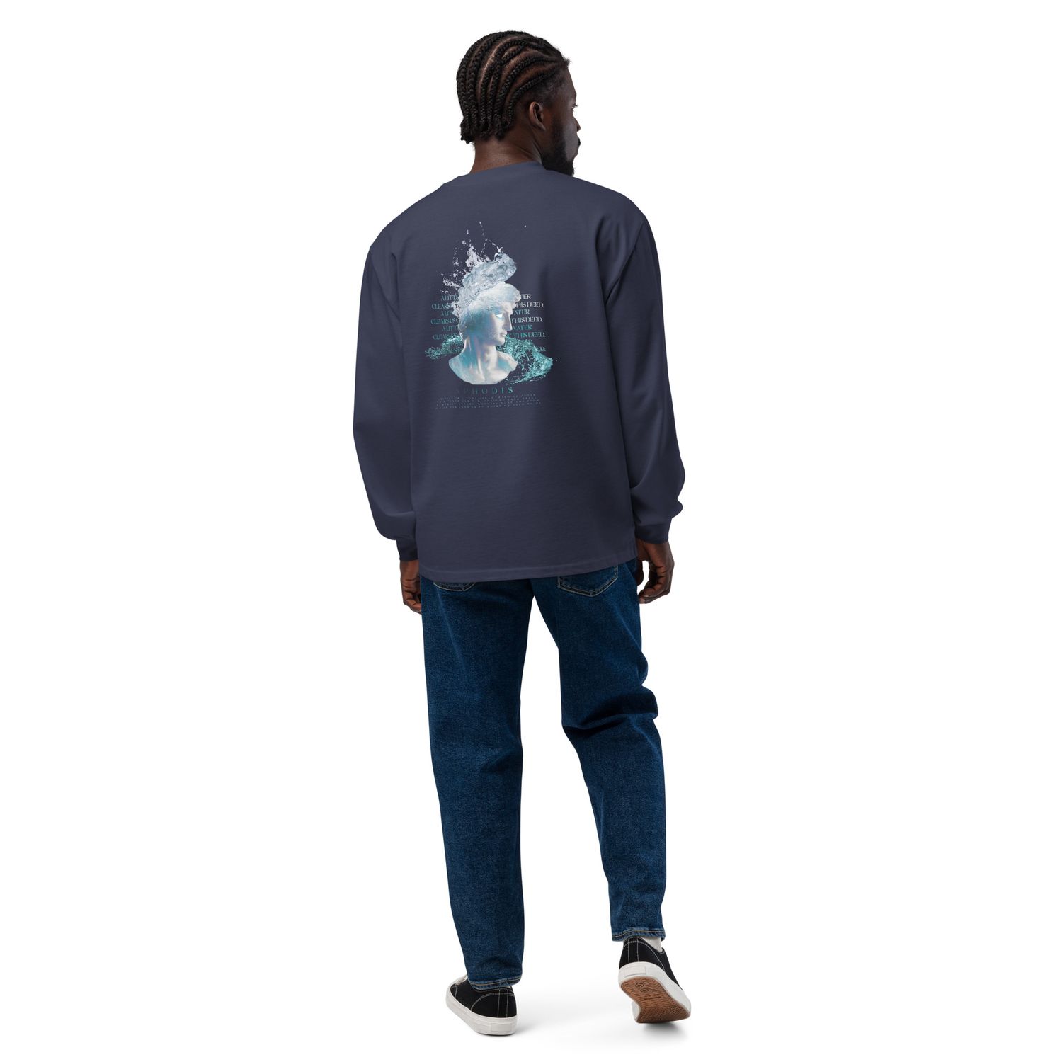 Premium heavyweight long sleeve shirt Aphodis Poseidon