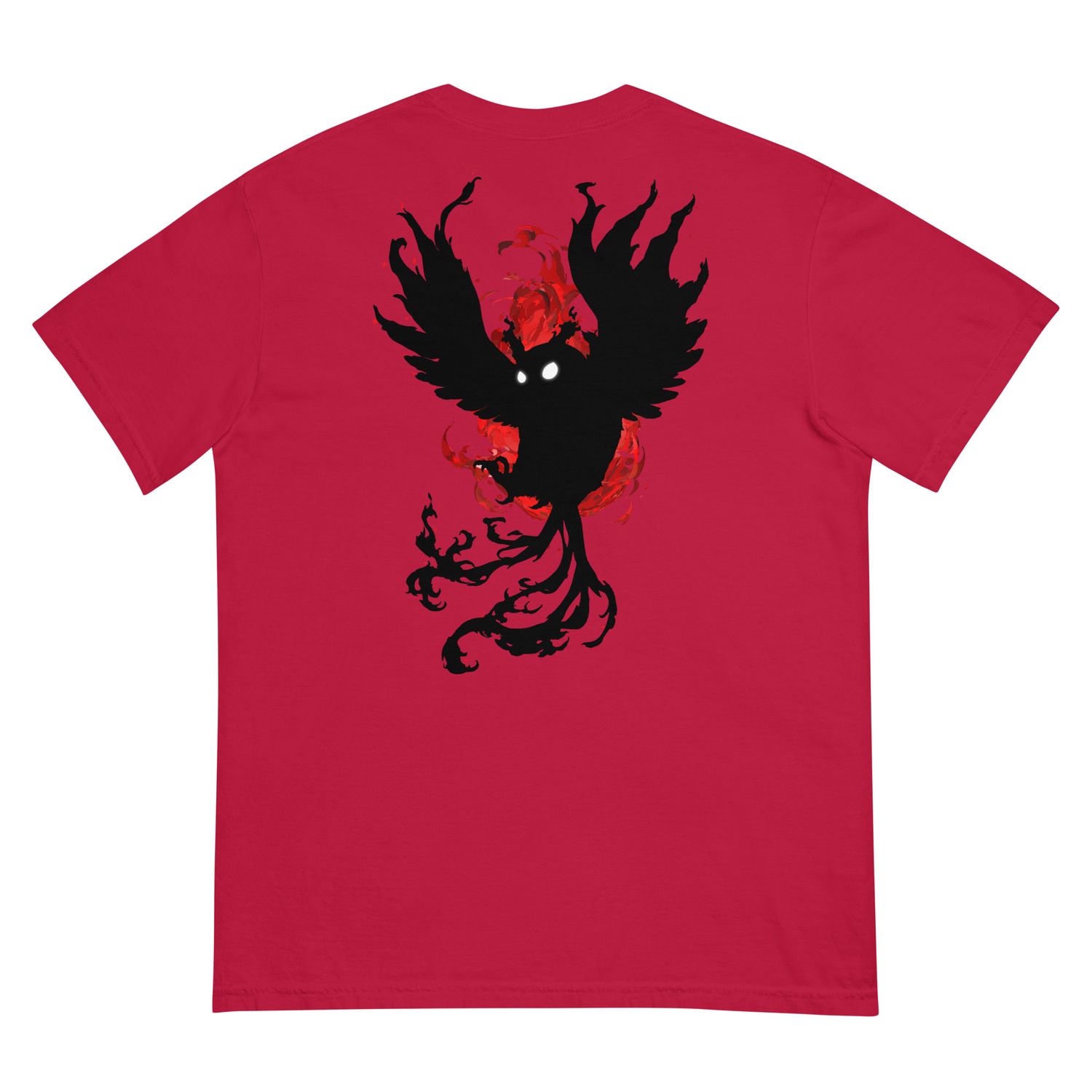 Unisex garment-dyed heavyweight t-shirt Dark Phoenix Aphodis