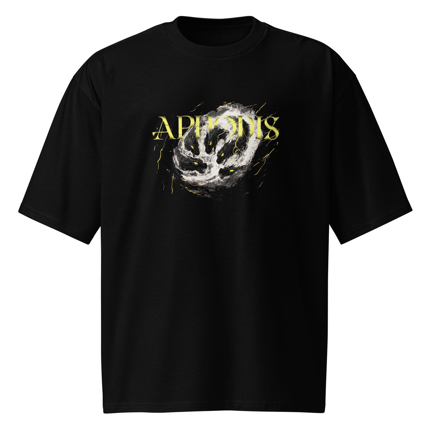 Hydra&#39;s fury Mythic Power Graphic Oversized heavyweight t-shirt | Aphodis