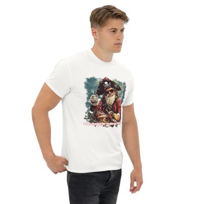 Funny Christmas Pirate Unisex classic shirt